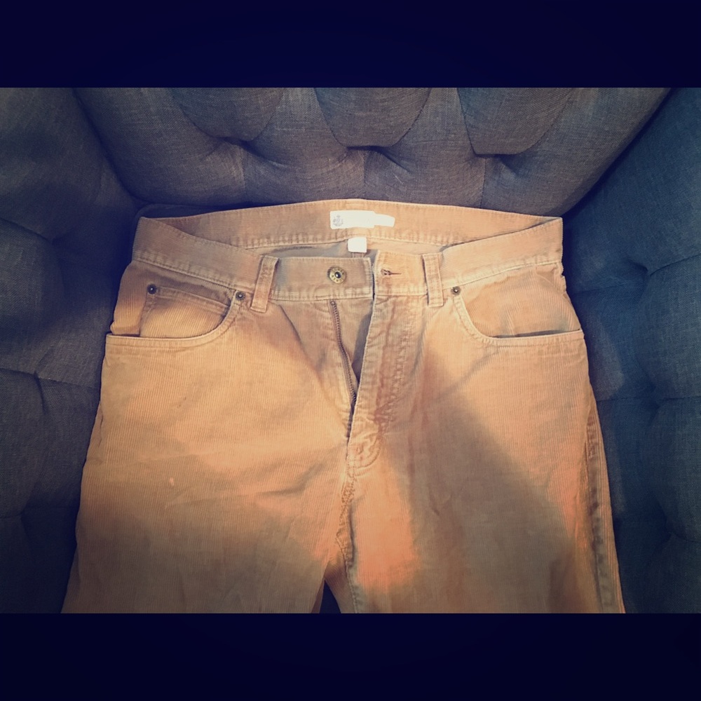 Brown/Tan Corduroy J Crew Pants